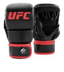 UFC 8oz MMA Sparring Gloves - MMA Training, Kickboxing, Black Small/Medium Muay Thai Training. New gloves. No free...