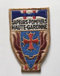 Écusson Sapeurs-pompiers SDIS Haute-Garonne 31Règlement par chèque accepté.