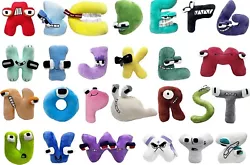 ★ Fan Gift: A thoughtful gift for Alphabet Lore But are animation fans, a fun hugging toy for reading, watching TV,...