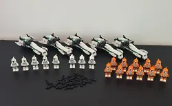 11 CLONE BOMB SQUAD TROOPER . - 3 ARF CLONE TROOPERS. LEGO STAR WARS. GREAT CONDITION AND NO CRACKS ON TORSOS.