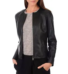 Leather Jacket for Woman. Crafted from real leather. 100% top quality leather. Very soft and durable. Available in 8...
