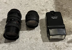 Used and untested Vivitar 70-150 MM 1:38 Close Focusing Auto Zoom #22745230 52MMAsahi Opt Co SMc Pentax 1:1.4/50...
