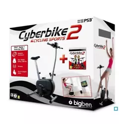 pack playstation 3 ps3 neuf cyberbike 2 jeu + velo appartement sport fitness