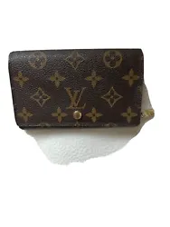 Louis Vuitton, Portefeuille en toile enduite monogram. Vends avec certificat dauthenticité.  Jai acheté il y a 10 ans...