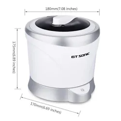 GT-F2 Detachable Household Ultrasonic Cleaner. Ultrasonic Frequency 40kHz. Ultrasonic Power 35W. ★ After cleaning,...