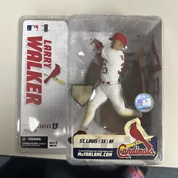 2005 Larry Walker Mcfarlane MLB Series 13 Extended Edition St. Louis Cardinals. Please view photos, you will receive...