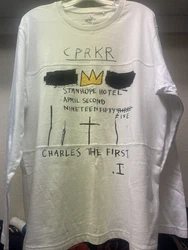 jean michel basquiat uniqlo long sleeve shirt. Purchased from Uniqlo , been sitting in packaging for years.