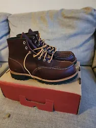 Red Wing 6 in classic style Brand new in box Brown leather