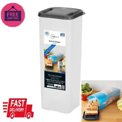 Mainstays Bread Keeper - keep the bread in its wrapper.Much more than a bread keeper, it is a dispenser. I can place...
