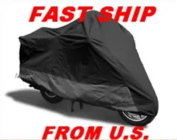 Against paint fade caused by UV for superior sun and heat. BLACK Motorcycle Cover CQ- X2 UNVBKX1489X2. We’ll do all...
