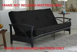 The tufted design ensures that the mattress will retain its original shape for many years. Includes (1) mattress. This...