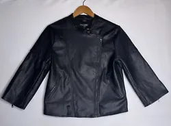 David Lerner Women Black Griffin Leather Jacket Large. -New with tags condition! -no belt -Smoke free home -FAST...