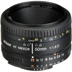 NOTES : Make sure you have a Nikon Body with an AF motor to utilize auto focus. Mount : Nikon F-Mount. Kept in like...