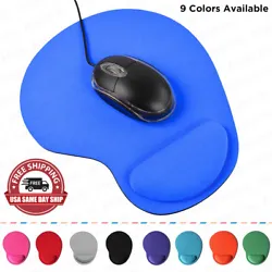 This mouse pad is equipped with a padded wrist support pad, which fits your wrist, provides maximum comfort and...