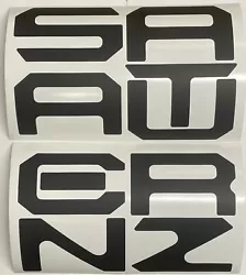 Customize the appearance of your 2022-2024 Santa Cruz with these precision cut vinyl decals. Decals were as advertised....