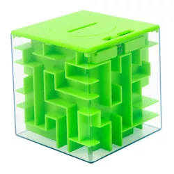 1 Money Maze Bank Saving Collectibles Case Coin Gift Box. The only way to get the money back is solving the puzzle...