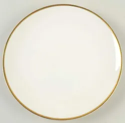 Beautiful Dignatio pattern from Noritake. Crafted in Japan. White with simple gold rim. This a set of 12 salad plates,...