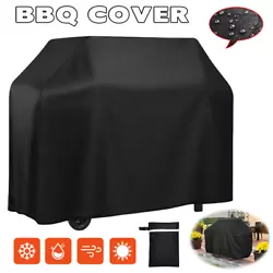1 x BBQ Gas Grill Cover. Easy to Maneuver Gas Grill Cover: The Grill Cover can easily fold into a bag that is...