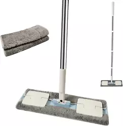 Professional Microfiber Mop, Pad Size: 39.5cm(15.5’’) x 21cm(8.2’’). Suitable for any floor cleaning - Perfect...