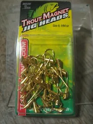 NEW LeLands Fishing Lures. 1/64 Oz Trout Magnet Jig Heads. Great For Bass Trout & Pan Fish. Size 8 Hooks.