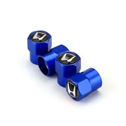 4x Blue Hex Alloy Tire Air Valve Stem Cap Fits Most. Honda Cars, Trucks & SUVs. Twist to remove when needed. Drive your...