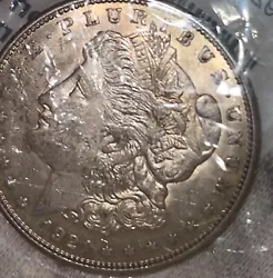 1921 Morgan Silver Dollar About Uncirculated.