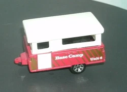 1/64 Scale Pop-Up Camper. Diecast & Plastic Camper In Great Condition. Made By Matchbox.