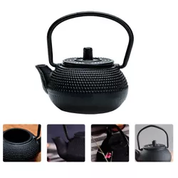 Small size, easy to hold in hand, a great teapot for anyone who like to drink tea. - Simple and exquisite, with iron...