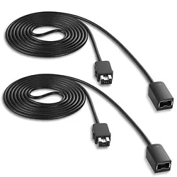 2 X Câble dextension rallonge pour manette Nintendo Mini Nes Classic MiniNes / Mini SuPer Ntendo Claccic. Compatible...