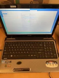 Toshiba Satellite L755 Fully Functioning Laptop With Windows 10 With Power Supply.