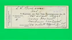 Original receipt dated July 14, 1909. Good condition.