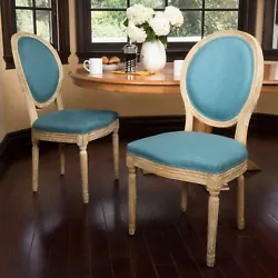 You will love how much your space can transform with the simple addition of these charming chairs. Includes: Two (2)...