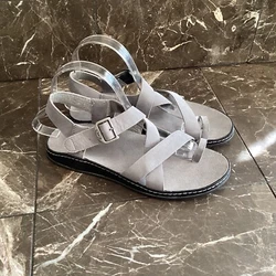 🔥Chaco Women’s Size 8 Strappy Suede sandals gray comfort buckle ankle strap. New Chaco Strappy sandalsPerfect for...