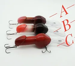 Lure Type: Crankbait. A perfect gag gift for your fishing buddy as well. 1 x Penis Shape Fishing Lure. It is a...