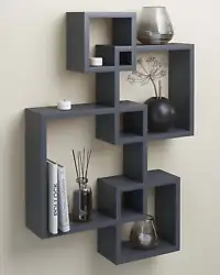 Greenco gray floating shelves with their modern and attractive look will give every room its perfect finishing touch....