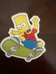 Bart Simpson Sticker Skateboard Waterproof - Buy Any 4 For $1.75 Each Storewide!.
