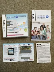 Cartouche Nintendo DS Navigateur Nintendo Ds Lite FRA Bon état Carte VIP intacte. Boîte complète, cartouche, notices...