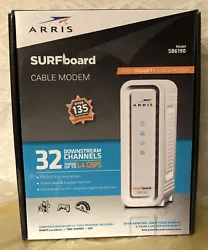 ARRIS SURFboard DOCSIS 3.0 Cable Modem - Model: SB6190.