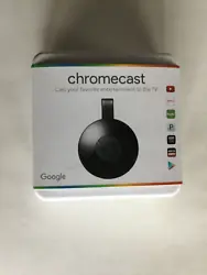 Up for sale is a Google Chromecast 2nd Generation (Model NC2-6A5) Streaming Device Black. This item is like new with...