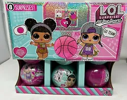 LOL Surprise! All-Star BBs Sports Sparkly Basketball Series 6 - Case of 12. SECRET WATER SURPRISE: These L.O.L....