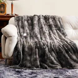 [Safety as a Priority] Backed by ETL and FCC certifications, our electric blanket boasts NTC overheating protection...