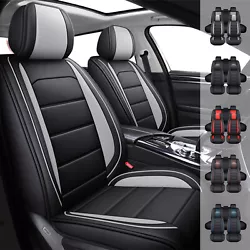 PU leather, rebound sponge, non-woven fabric, stretch fabric. The headrest and seat covers are covered fully, its not...