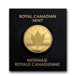 Admired by investors throughout the world, the Royal Canadian Mint’s Gold Maple Leaf (GML) coins are struck with the...