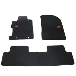 Durable nylon floor mats. Anti sliding rubber backing to keep the mats securely in place. Easy installation, removal...