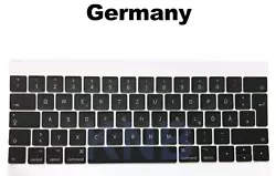 Apple keys german keyboard. Only the keys.