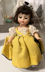 Vintage Madame Alexander French Doll 8 Inch International Collection. Head and neck connection are loose. Includes...