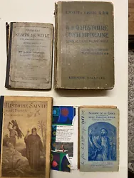 Lot Livres scolaires XIXe XXe.