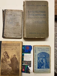 Lot Livres scolaires XIXe XXe.