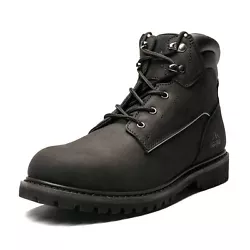 ◈ Mid Calf. Solid Goodyear-welt construction reinforces the shoe structure to avoid cracking. Genuine leather upper,...