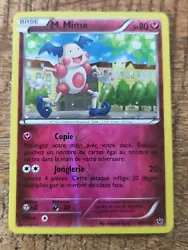 🌈M. Mime Reverse HOLO   Impact des Destins-67/124-  Carte Pokemon Neuve Français.